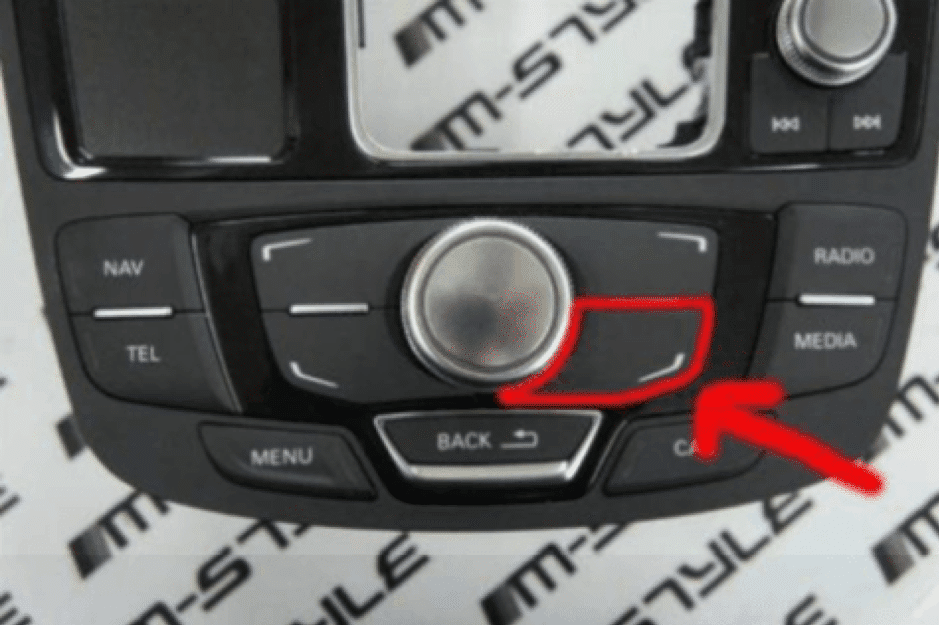 MMI 3G console