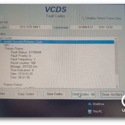 03623 Invalid Security – error removal script