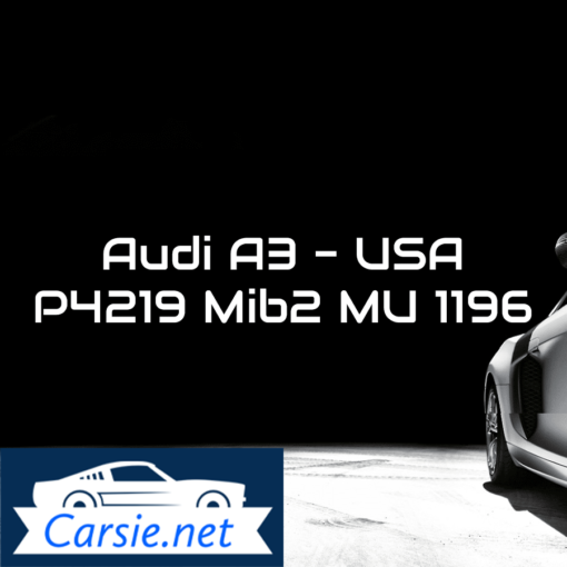 Audi A3 Mib2 - MHI2_US_AU37x_P4219 MU1196